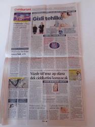 Cumhuriyet Gazetesi - 22 Aralık 2020 - Gümüş Madalyalı Jimnastikçi Göksu Üçtaş Şanlı - Yüzde 60'ımız Aşı Olana Dek Ciddiyetini Koruyacak - Erik Ağacı Çiçek Açtı - Telefon İttifakı - Abdullah Öcalan'la Hangi Danışman Görüştü - İyi Partili Aytun Çıray