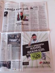 Cumhuriyet Gazetesi - 26 Mayıs 2011 - Fransa Açık'ta Tarih Yazan Tenisçimiz Marsel İlhan - Şenol Güneş - Kayıp Hazineyi Uydu Buldu - Pembe Salyangozlar - Yerebatan Da Neruda Şiirleri - Obama Erdoğan İttifakı - Alkol Yasağını Durdurma - Seçim Araştırması