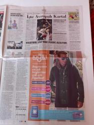 Cumhuriyet Gazetesi - 13 Ekim 2012 - Tartışılan Adam Abdullah Avcı - Alex De Souza'ya Sevgi Seliyle Veda - Mercan Erzincan'ın Seyir Albümü - Mars'ta Sıradışı Kaya - Meclis'te Seçim Şoku - 49. Antalya Altın Portakal Film Festivali - Soner Yalçın