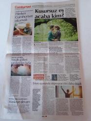 Cumhuriyet Gazetesi - 28 Haziran 2021 - Wimbledon Özlemi Bitiyor - Serbest Güreşte Zirveye Çıktık - Marstan Yeni Bilgi Yeraltı Gölleri Sanılandan Fazla - Egemen Bağış - Mehmet Ağar - Emekli Amiral Türker Ertürk