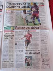 Cumhuriyet Gazetesi - 2 Ekim 2016 - Teniste İki Hakem İçin Tarihi Ceza- Galatasaray - Talana Direniş Çağrısı - Brad Pitt Uyuşturucu Testine Girecek - İsveç Boksör Mike Towell İlk Yenilgisinde Öldü - Murat Özyaşar'a Gözaltı - Selda Bağcan Atatürk Benim Kutsalımdır- Recep Tayyip Erdoğan - İsmail Kahraman - Binali Yıldırım