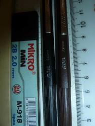 ADEL  2MM UÇLU KURŞUN KALEM VERSATİL KALEM 2 ADET+7 ADET FABER VE PELİKAN SİLGİ+2 PAKET UÇ+15CM ARK CETVEL+ÜCRETSİZ KARGO