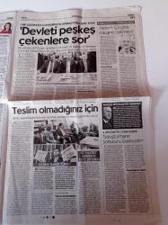 Cumhuriyet Gazetesi - 2 Kasım 2016 - Müthiş Eczacıbaşı - Tarık Akan - Halk Cumhuriyete Sahip Çıktı - Cumhuriyet Gazetesiyle Dayanışma - Tippi Hedren Alfred Hitchcock Beni Taciz Etti -- Roma Parkta İzinsiz Kazıyı Halk Durdurdu - Boğaziçi'nde İsyan