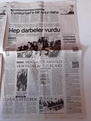 Cumhuriyet Gazetesi - 2 Kasım 2016 - Müthiş Eczacıbaşı - Tarık Akan - Halk Cumhuriyete Sahip Çıktı - Cumhuriyet Gazetesiyle Dayanışma - Tippi Hedren Alfred Hitchcock Beni Taciz Etti -- Roma Parkta İzinsiz Kazıyı Halk Durdurdu - Boğaziçi'nde İsyan