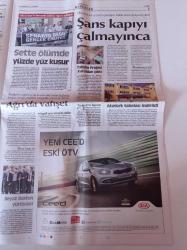 Cumhuriyet Gazetesi - 17 Ekim 2012 - Potada Fenerbahçe Galatasaray Derbisi -  Abdullah Avcı Avlandı - Hollanda Kunsthal Müzesinde Büyük Soygun - Bin Ladin Yöntemi - Uludere Faili Meçhul - Fazıl Say'a Alevilerden Destek - İktisatçı Tevfik Çavdar'ı Kaybettik