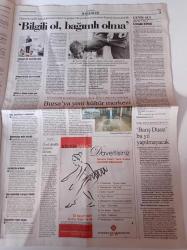 Cumhuriyet Gazetesi - 28 Kasım 2007 - Ülker'den Spor İletişim Desteği -  Kaz Dağı Yok Olmasın - Tekkeköy Tehlikede Termik Santral Yapılacak - Milli Eğitim Bakanlığı Evrime Karşı - Annapolis Konferansı- Expo 2015 Kapışması - Avrupa İnsan Hakları Mahkemesine Türbanı Savunan Aday