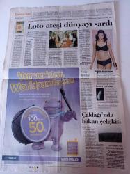 Cumhuriyet Gazetesi - 22 Ağustos 2009 - Son Efsane Usain Bolt - Loto Ateşi Dünyayı Sardı - Domuz Gribi Virüsü Hindiye Sıçradı - Mustafa Özenç Anıldı - Türkiye Değişim Hareketi Partileşme Yolunda - Mustafa Sarıgül - Açılım Kavgaya Dönüştü - Recep Tayyip Erdoğan - Necmettin Erbakan