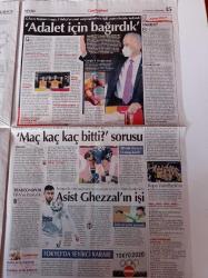 Cumhuriyet Gazetesi - 10 Mart 2021 - Asist İşi Rachid Ghezall'dan Sorulur - Türkiye'nin Rol Modeli Sümeyye Boyacı - Akkuyu Nükleer Güç Santrali Türkiye'nin Kabusu Olacak - Bir Yıldız Daha Kaydı Rasim Öztekin - Ferhan Şensoy - Büyük Ortadoğu Projesi Papa Pulunda - Cihangir İslam CHP'de - Koronavirüs İle Geçen Bir Yıl