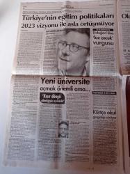 Cumhuriyet Gazetesi - 15 Eylül 2014 - Bahri Savcı 100 Yaşında- Şenes Erzik'in Saati Şaştı - Lady Gaga İstanbul'da - İkran Gibi Fosil -  Bugün Hrant Dink'in Doğum Günü - Trabzon Tayyip Erdoğan Stadına Karşı Ayakta