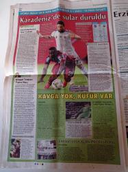 Cumhuriyet Gazetesi - 15 Eylül 2014 - Bahri Savcı 100 Yaşında- Şenes Erzik'in Saati Şaştı - Lady Gaga İstanbul'da - İkran Gibi Fosil -  Bugün Hrant Dink'in Doğum Günü - Trabzon Tayyip Erdoğan Stadına Karşı Ayakta