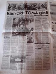 Cumhuriyet Gazetesi - 11 Şubat 2017 - Beşiktaş Otobüsüne Taşlı Saldırı - Yeniden Yenilenen Ahmet Kaya - Ceylan Ertem - Giyilebilir Kalp Pilinin Mucidi 32 Yaşında Canan Dağdeviren - Hrant Dink - OHAL'de Akademi Ayaklar Altında - Recep Tayyip Erdoğan Onayladı Referandum 16 Nisan'da