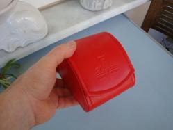 ELEGANCE ( KIRMIZI VINLY ) KOL SAATİ KUTUSU