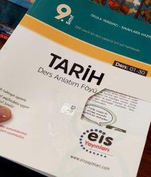 EİS YAYINLARI, 9. SINIF TARİH DERS ANLATIM FÖYÜ (Ders: 01-30)