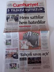 Cumhuriyet Gazetesi - 30 Kasım 2021 - Galatasaray Eski Başkanı Mustafa Cengiz Ebediyete Uğurlandı - Nurhak'ta HES Mücadelesi - Boğaziçili Öğrenciler Yargılanıyor - Alparslan Türkeş'i Anma Etkinliklerine Saldırı - Devlet Bahçeli Savaş Açtı - Yargıtay Başsavcısı HDP Kapatılsın