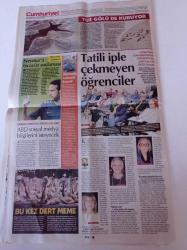 Cumhuriyet Gazetesi - 3 Haziran 2019 - Türkiye Futbol Federasyonu AKP'nin Arka Bahçesi - Neymar'a Tecavüz Suçlaması - Tuz Gölü De Kuruyor - Nazım Hikmet - Ahmed Arif - Diyanet Eğitimi Bırak Hafız Ol