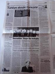 Cumhuriyet Gazetesi - 25 Mart 2017 - Ali Koç - Cenk Tosun - Ölüm Sevgi Plajına Vurdu - Cern Sergisi İstanbul'da - Hakeme Kırmızı Kart - Çukurca Şehitlerine Veda - Angela Merkel - Kemal Kılıçdaroğlu - Recep Tayyip Erdoğan -Sosyal Medyanın Eli Çok Açık