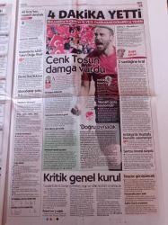 Cumhuriyet Gazetesi - 25 Mart 2017 - Ali Koç - Cenk Tosun - Ölüm Sevgi Plajına Vurdu - Cern Sergisi İstanbul'da - Hakeme Kırmızı Kart - Çukurca Şehitlerine Veda - Angela Merkel - Kemal Kılıçdaroğlu - Recep Tayyip Erdoğan -Sosyal Medyanın Eli Çok Açık