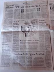 Cumhuriyet Gazetesi - 13 Mart 2009 - Antu.com'dan Tepki Sayfası - Galliano'nun Gelinleri - İnternet Düşmanı Ülkeler - TEV'den Burs - Büyük Buluşma - Darbe Savları İddianamede