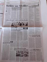 Cumhuriyet Gazetesi - 2 Nisan 2021 - Fenerbahçeli Yönetici Metin Sipahioğlu Siz Mi Hırsızsınız Biz Mi Hırsısız - Beton Kanal'ı Konuşmak İhanet - Meclis Oylaması Hiçe Sayıldı - Boğaziçi Üniversitesi'nde AKP'li Rektör Melih Bulu'ya Karşı Eylem - Akp Kongrelerinde Koronavirüs Vakaları Artıyor - Rusya Ukrayna Gerilimi Yeniden