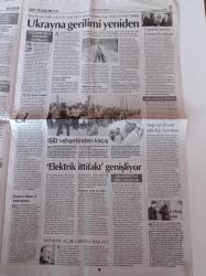 Cumhuriyet Gazetesi - 2 Nisan 2021 - Fenerbahçeli Yönetici Metin Sipahioğlu Siz Mi Hırsızsınız Biz Mi Hırsısız - Beton Kanal'ı Konuşmak İhanet - Meclis Oylaması Hiçe Sayıldı - Boğaziçi Üniversitesi'nde AKP'li Rektör Melih Bulu'ya Karşı Eylem - Akp Kongrelerinde Koronavirüs Vakaları Artıyor - Rusya Ukrayna Gerilimi Yeniden