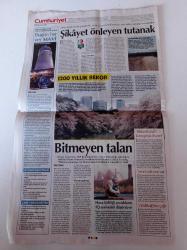 Cumhuriyet Gazetesi - 2 Nisan 2021 - Fenerbahçeli Yönetici Metin Sipahioğlu Siz Mi Hırsızsınız Biz Mi Hırsısız - Beton Kanal'ı Konuşmak İhanet - Meclis Oylaması Hiçe Sayıldı - Boğaziçi Üniversitesi'nde AKP'li Rektör Melih Bulu'ya Karşı Eylem - Akp Kongrelerinde Koronavirüs Vakaları Artıyor - Rusya Ukrayna Gerilimi Yeniden