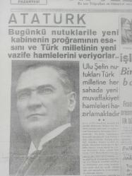 Tıpkı Basım - Dev Boy Fotokopi Kağıdında - Son Telgraf Gazetesi - Newspaper - 1 İkinciteşrin 1937 -  1 Kasım 1937 - 1 November 1937 - Atatürk bugünkü nutuklarıyla yeni kabinenin programının esasını ve Türk Milletinin yeni vazife hamlelerini veriyorlar - Bir İngiliz gemisinin daha bastırılması aradaki gerginliği çoğalttı - Suriye'deki feyezan felâketi - İtalya- Japonlar - Almanya ittifakı yakında imzalanıyor - Seyyar esnaflık - General Metaksas ve Stoyadinoviç -
