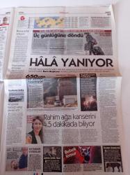 Cumhuriyet Gazetesi - 26 Ocak 2017 - Arda Turan - Anadolu Efes - Göksu 100 Yıl Kaybetti - Trump Baş Yırtıcı - Gladyatör Okulu Mu - Everest Küçülüyor - Hayata Dönüş Katliamı - Uğur Mumcu Anılıyor - El Bab'ta Çatışma 1 Şehit 5 Yaralı - CHP Sözcüsü Selin Sayek Böke - Ahmet Türk - Referandum Hazırlığı - Kadri Gürsel