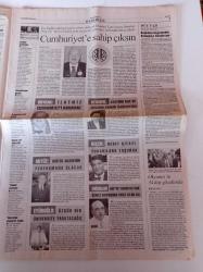 Cumhuriyet Gazetesi - 18 Kasım 2008 - Mustafa Denizli Tartışılmaya Başlandı - Zico Aziz Yıldırım İşime Karıştı - TEMA'dan Toprağa Saygı Yürüyüşü - Gizlenen Melih Gökçek Tartışması - JiTEM'ciyiz Diyen 3 Kişi Tutuklandı - Obama'dan İlk Demeç İşkence Üssü Kapatılacak - Akp Oy İçin Okullara Girdi