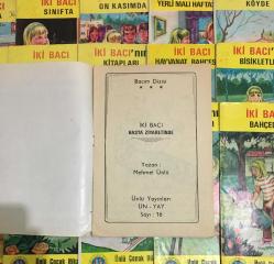 ( Bacım Dizisi ) İKİ BACI Serisi 16 Kitap - Tam Takım - ÜNLÜ ÇOCUK HİKAYELERİ