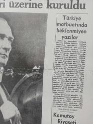 Tıpkı Basım - Dev Boy Fotokopi Kağıdında - Ulus Gazetesi - Newspaper - 29 İlkteşrin 1937 -  29 Ekim 1937 - 29 October 1937 - En büyük bayramımız büyük başbuğu selamlayalım. Bu devlet onun zaferi üzerine kuruldu - Köylüler arasında - Türkiye matbuatında beklenmiyen yazılar - Kamutay Riyaseti divanı - İnkilabımızın yüksek manası - B.Ş. Kaya'nın radyodaki konferansı - 14 üncü yıl -