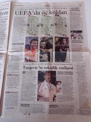 Cumhuriyet Gazetesi - 2 Ekim 2008 - UEFA'da  Üç Koldan - Aziz Yıldırım - Lady Diana- Zülfü Livaneli Ve Mikis Thedorakis 21 Yıl Sonra Aynı Sahnede - Metin And Yaşamını Yitirdi - Recep Tayyip Erdoğan'dan Deniz Baykal'a Ret -  Altınova'da Gerginlik Sürüyor