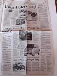 Cumhuriyet Gazetesi - 20 Şubat 2006 - Örnek Takım Sivasspor - Yabancı Maraton - Totti Şoku - Harika Çocuk Emrecan Yavuz'un Büyük Düşü- Üç İlde AKP'ye Protesto - Artan Suça Karşılık Yeni Silahlı Güç - Cumhuriyet Gezi En İyi Dergi