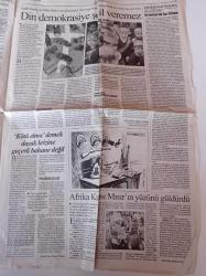 Cumhuriyet Gazetesi - 20 Şubat 2006 - Örnek Takım Sivasspor - Yabancı Maraton - Totti Şoku - Harika Çocuk Emrecan Yavuz'un Büyük Düşü- Üç İlde AKP'ye Protesto - Artan Suça Karşılık Yeni Silahlı Güç - Cumhuriyet Gezi En İyi Dergi