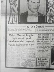 Tıpkı Basım - Dev Boy Fotokopi Kağıdında - Son Posta Gazetesi - Newspaper - 11 İkinciteşrin 1938 - 11 Kasım 1938 - 11 November 1938 - Onun arkasından yalnız Türk yurdu değil, bütün dünya ağlıyor - Avrupada teessür - Büyük Şefin son dakikaları - Yurdun her köşesinde gözyaşı, hüzün, matem - Millet meclisi bugün toparlanarak yeni Cumhurreisini seçecek - Dolmabahçe sarayının parmaklıklar önünde -