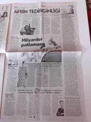 Cumhuriyet Gazetesi - 23 Ocak 2018 - Eren Derdiyok - Federer- Fırtınası - Amazon'dan Kasasız Süpermarket - Dizi Ve Film Aşkı Durak Kaçırtıyor- Nuriye Ve Semih'in Gülüşleri Solmasın - Ankara Barış Atay'a Yasak - Şair Enver Ercan Hayatını Kaybetti