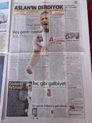 Cumhuriyet Gazetesi - 23 Ocak 2018 - Eren Derdiyok - Federer- Fırtınası - Amazon'dan Kasasız Süpermarket - Dizi Ve Film Aşkı Durak Kaçırtıyor- Nuriye Ve Semih'in Gülüşleri Solmasın - Ankara Barış Atay'a Yasak - Şair Enver Ercan Hayatını Kaybetti