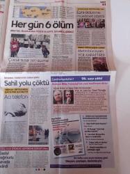 Cumhuriyet Gazetesi - 26 Ocak 2018 - Arda Turan - Vagner Love Geliyor - Haftanın Maçı Ali Palabıyık'ın - Jandarma Eşliğinde Rota Gezisi - Solcu Gençlere Ölüm Tehdidi - Hak İhlali Kuyruğu -  Barış Demek Suç Değildir - Batan Bir Gemi Kanal İstanbul