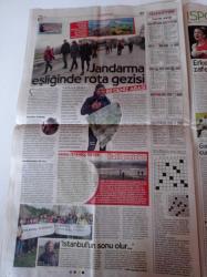 Cumhuriyet Gazetesi - 26 Ocak 2018 - Arda Turan - Vagner Love Geliyor - Haftanın Maçı Ali Palabıyık'ın - Jandarma Eşliğinde Rota Gezisi - Solcu Gençlere Ölüm Tehdidi - Hak İhlali Kuyruğu -  Barış Demek Suç Değildir - Batan Bir Gemi Kanal İstanbul