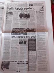 Cumhuriyet Gazetesi - 13  Ocak 2018 - Aykut Kocaman - Sadece Diktatör -  Barış Atay - Stephen Hawking Venüs'e Gitsinler Masrafları Benden - Berlusconi'den Catherine Deneuve'e Destek - ÇED Toplantısı Müftülük Binasında - Mahkemeler AYM'ye Direniyor - Selahattin Demirtaş 14 Ay Sonra Duruşmada - Ordu Gibi Özel Harekat