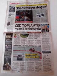 Cumhuriyet Gazetesi - 13  Ocak 2018 - Aykut Kocaman - Sadece Diktatör -  Barış Atay - Stephen Hawking Venüs'e Gitsinler Masrafları Benden - Berlusconi'den Catherine Deneuve'e Destek - ÇED Toplantısı Müftülük Binasında - Mahkemeler AYM'ye Direniyor - Selahattin Demirtaş 14 Ay Sonra Duruşmada - Ordu Gibi Özel Harekat