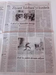 Cumhuriyet Gazetesi - 1 Mart 2006 - Kemal Unakıtan İsyanı Büyüyor - Fahriye Erdal'a 4 Ay Hapis - Serbest Piyasa Kurulu Kaos İçinde - Caferi'yle Temas Talabani'yi Kızdırdı - Başbakan Recep Tayyip Erdoğan