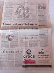 Cumhuriyet Gazetesi - 23 Eylül 2008 - Beşiktaş Genel Menajeri Sinan Engin- Yeni Diego Mesut Özil - Fatih Terim Viyana'da - Hayat Kurtaran HPV Testi -Angela Merkel - Türkiye Krizi Bekliyor - Hadi Çaman'ı Yitirdik