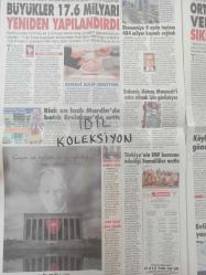 Orijinal Sözcü Gazetesi - Newspaper - 10 Kasım 2020 - 10 November 2020- Ölümünün 82'nci yıl dönümünde Atatürk'ü saygıyla anıyoruz - Instagram'dan İstifa 27 saat sonra kabul edildi - Maliye bakanı Lütfi Elvan oldu - Koronavirus aşısı bulundu - Ulu önder Atatürk devrimci olduğu için ölümsüzdür - İlker Başbuğ - Albayrak'ın istifası piyasaları coşturdu - Borsa İstanbul'da ralli yaşandı - Meral Akşener - Muharrem İnce - Ömer Çelik - Ali Babacan - Türkiye'nin IMF borcunu ödediği Somalililer mutlu - Alışveriş çılgınlığı, küçük markaları büyütecek - Hukukun namusunu kurtarmaya geldim - İki Atatürk var - Pfizer'in korona aşısı yüzde 90 etkili oldu - Donald Trump - Ivanka Trump - Ermenistan yenilgiyi kabul etti, Karabağ'dan çekiliyor - Dinmeyen bir özlem ve sonsuz sevgiyle anıyoruz - Müzede en çok ilgi Atatürk'ün asırlık beylik tabancasına - Çağla Şikel - Galatasaray - Beşiktaş - Aykut Kocaman - Ersun Yanal - Kuşadası'nda mars kurulacak - Sü'lale devri -