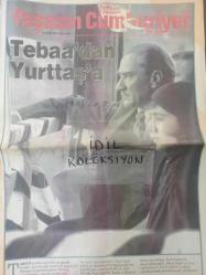 Orijinal Sabah Gazetesi - Newspaper - 29 Ekim 2003 - 29 October 2003  - Yaşasın Cumhuriyet - Tebaa'dan Yurttaş'a - Türk insanı' hakkını arıyor - Özgürlük için sınırsız adalet - Kimliğin çatısı Anayasa - Aile 50 yıldır göçüyor - Gençlerin hayalî çekirdek aile - Milliyetciye resmi kimlik - Kuruştan 20 milyona - Kadının soyadı var - Yarım Kalan eğitim - Cumhuriyetin hoş sesleri - Cumhuriyetin 80.yılı - Hayatımızı renklerdirdin -