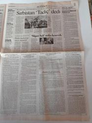 Cumhuriyet Gazetesi - 4 Şubat 2008 - Soluk Kesen Maç Efes Pilsen'in - Adnan Polat'tan Fenerbahçe'ye Gönderme Brezilya'ya Karşı Oynadık - Sırbistan Tadiç Dedi - Türkiye'de Kanser Hızla Yayılıyor - Hitler'in Kayıp Denizaltıları Karadeniz'de - Alevilerden Protesto