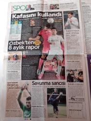 Cumhuriyet Gazetesi - 13 Ocak 2016 - Galatasaray Başkanı Dursun Özbek'ten 8 Aylık Rapor - Tolunay Kafkas - IŞİD'den Sultanahmet'te Canlı Bomba Eylemi - Türkan Elçi - Fadime Göktepe - İran'dan ABD Askerlerine Gözaltı - Recep Tayyip Erdoğan Üniversiteye Savaş Açtı