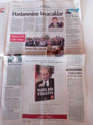 Cumhuriyet Gazetesi - 25 Ocak 2015 - Masa Tenisinde Fenerbahçe Finalde - Atletico Madrid - Dirk Kuyt - Dijital Van Gogh - Adım Adım Cervantes- SYRİZA Solladı Geliyor - 17 Aralık Savcısı Celal Kara- Bilal Erdoğan - Selahattin Demirtaş - Recep Tayyip Erdoğan