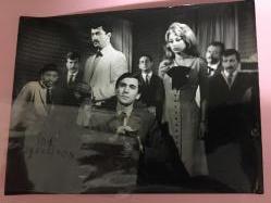 Danyal Topatan, Yılmaz Duru, Gülbin Eray, Necati Er, Salih Başaran Orijinal Yeşilçam Filmleri Sinema Artistleri Siyah Beyaz Fotoğrafları 18,5x24 cm