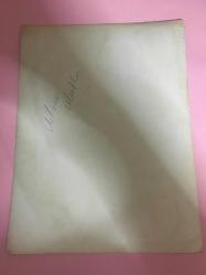 YEŞİLÇAM OYUNCUSU MİNE MUTLU'NUN ORİJİNAL BÜYÜK BOY FOTOĞRAFI - 24 x 18 cm EBADINDA - MİNE MUTLU BEYAZ ELBİSESİYLE AYAKTA POZ VERİRKEN ÇEKİLMİŞ BİR KARE. 1960'LAR