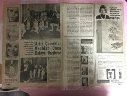 Hayat Dergisi Posteri Renkli Fotoğraf Mustafa Kemal Atatürk 35x50 cm